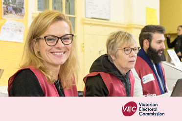 Work with the Victorian Electoral Commission for the 2022 Victorian state election