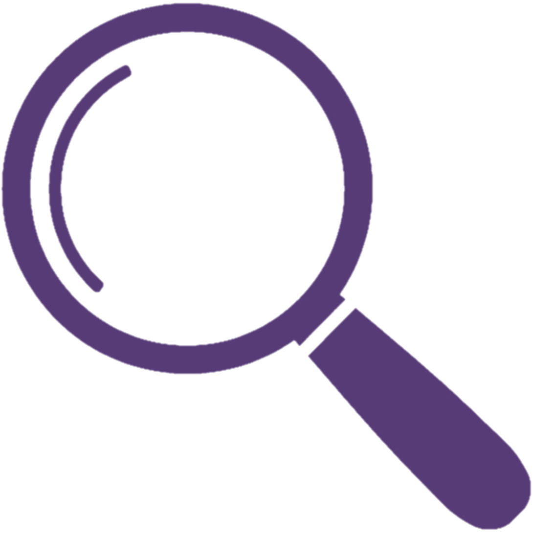 Magnifying glass icon for search